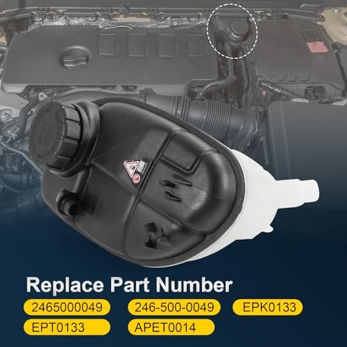 Engine Coolant Reservoir Recovery Expansion Overflow Tank Replacement For