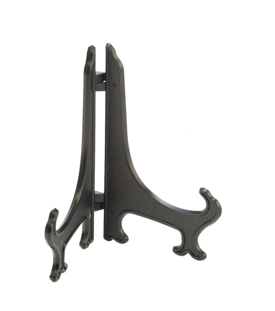 Ebony Plastic Display Stand - 7" | Perfect for Books, Plates, Photos & More |...