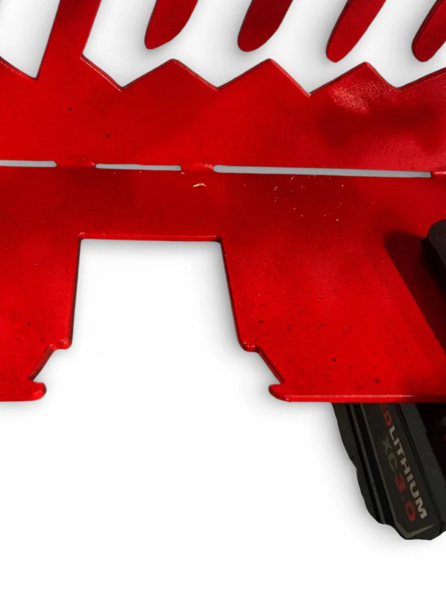 Power Tool Battery Charging Station Organizer for Workshop Wall or Bench