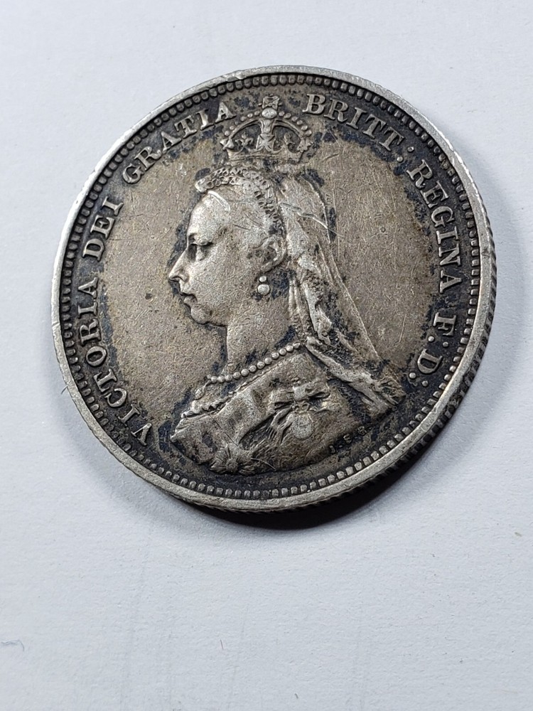 1887 Six Pence Great Britain