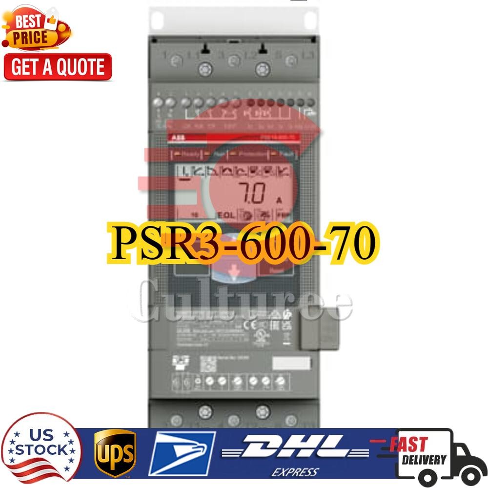 NEW ABB PSR360070 Soft Starter PSR3-600-70