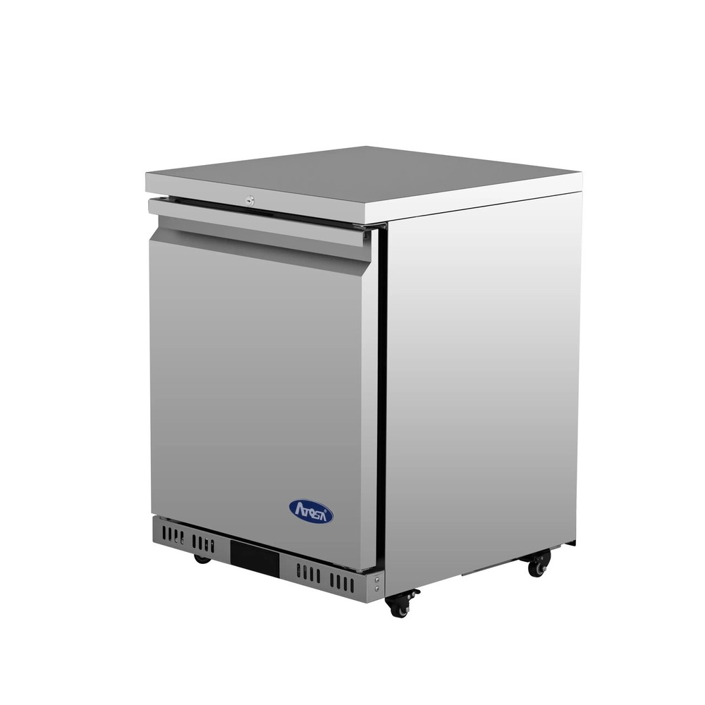 Atosa AUR24SD 24" One-Section Undercounter Refrigerator Shallow Depth