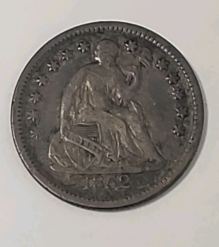 1852 EXTRA FINE SEATED HALF DIME