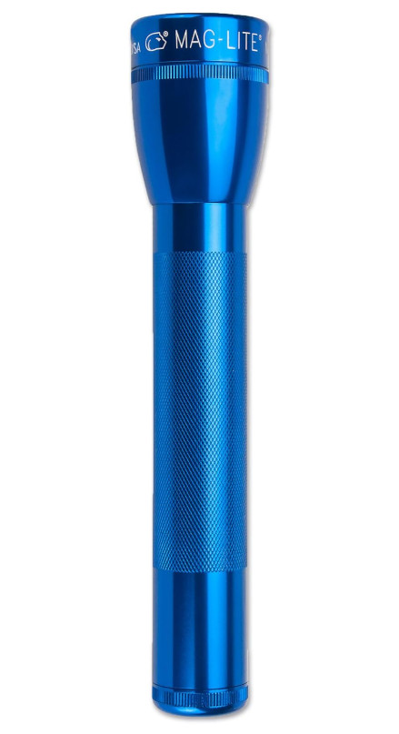 3C Cell LED Flash Light, Blue