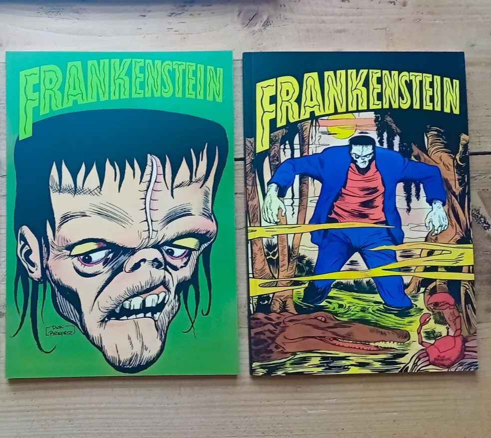 Vintage Horror Comic Bundle with prints and stickers