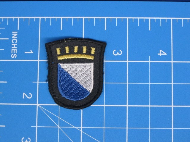 Zurich Switzerland Police patch-mini