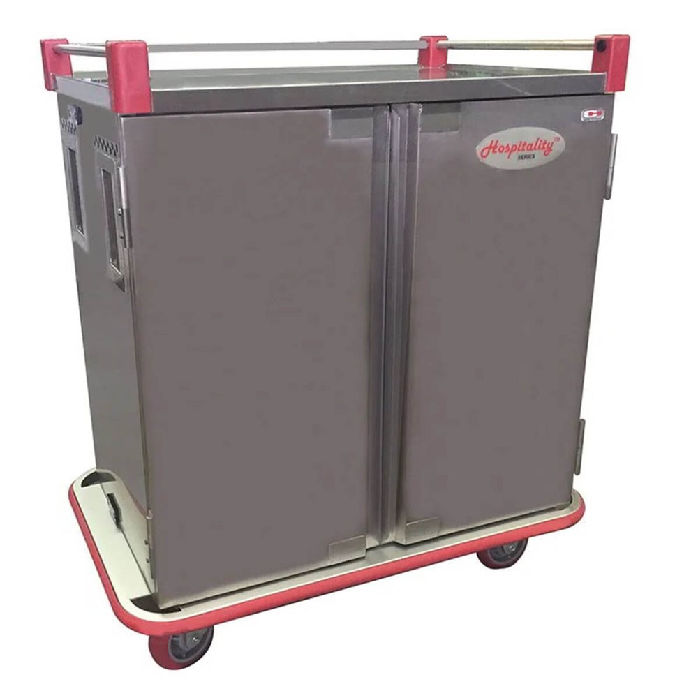 Carter-Hoffmann PTDST12 Stainless Steel Two Doors Performance Patient Tray Ca...