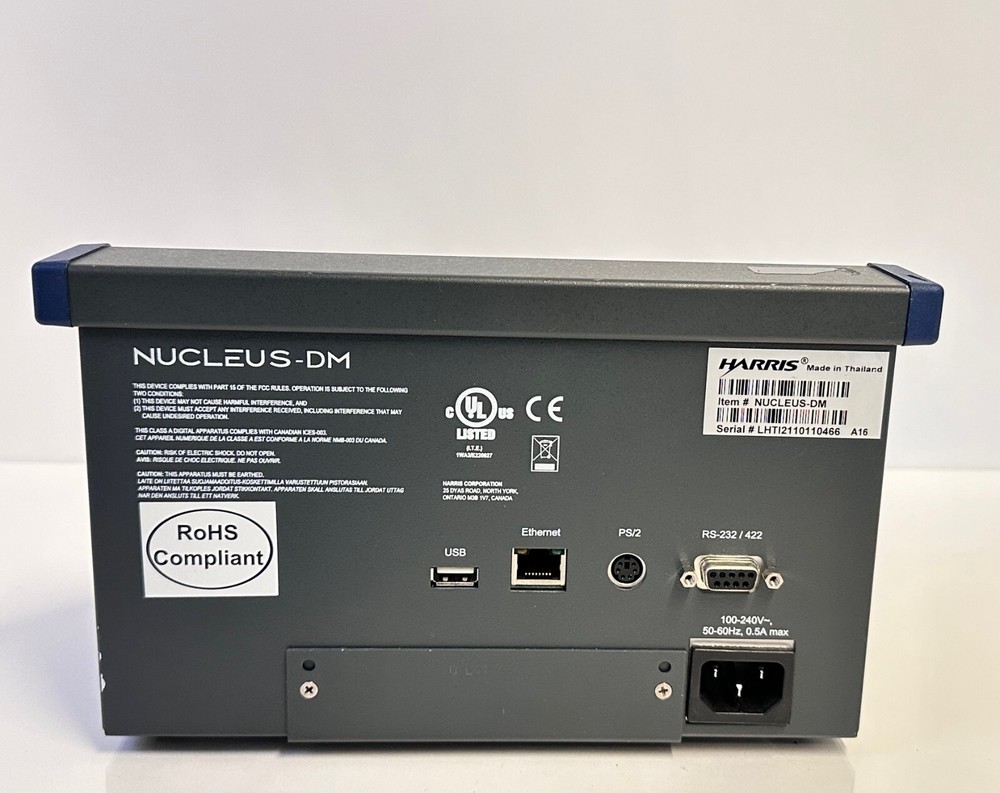 Harris Nucleus-DM Harris Broadcast Audio/Video/Media LCD Button Control Panel