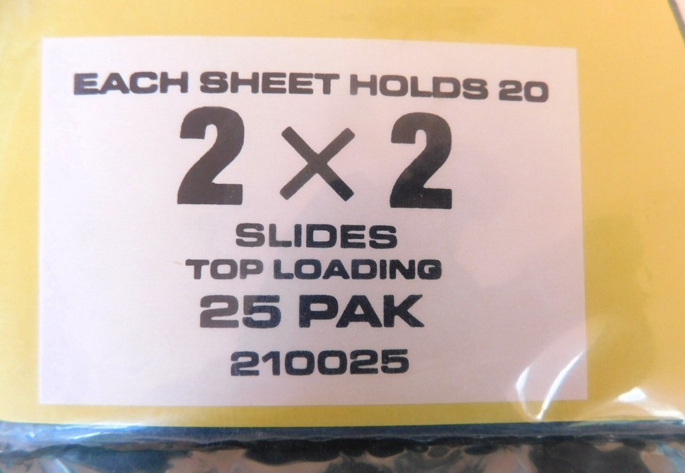 Clear-File 35mm Archival Protective Slide Sheets