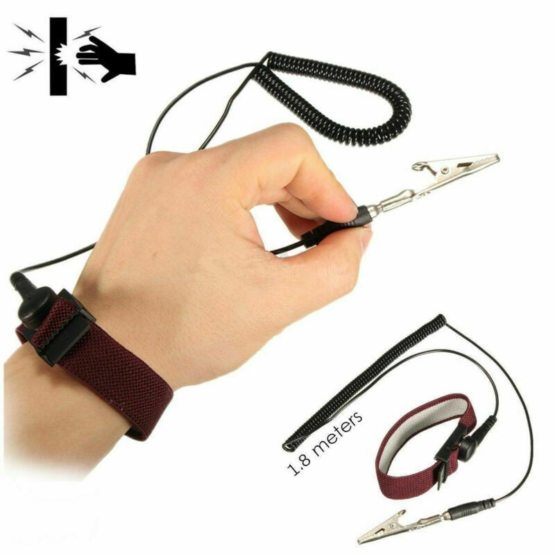 Adjustable Anti Static ESD Wrist Strap Discharge Ground Bracelet Electronic C