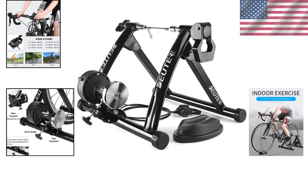 Indoor Exercise Bike Stand for 26-29" Wheels