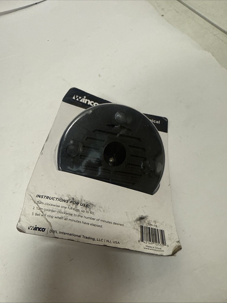 Mechanical Timer, Long Ring, S/S (12 Each)