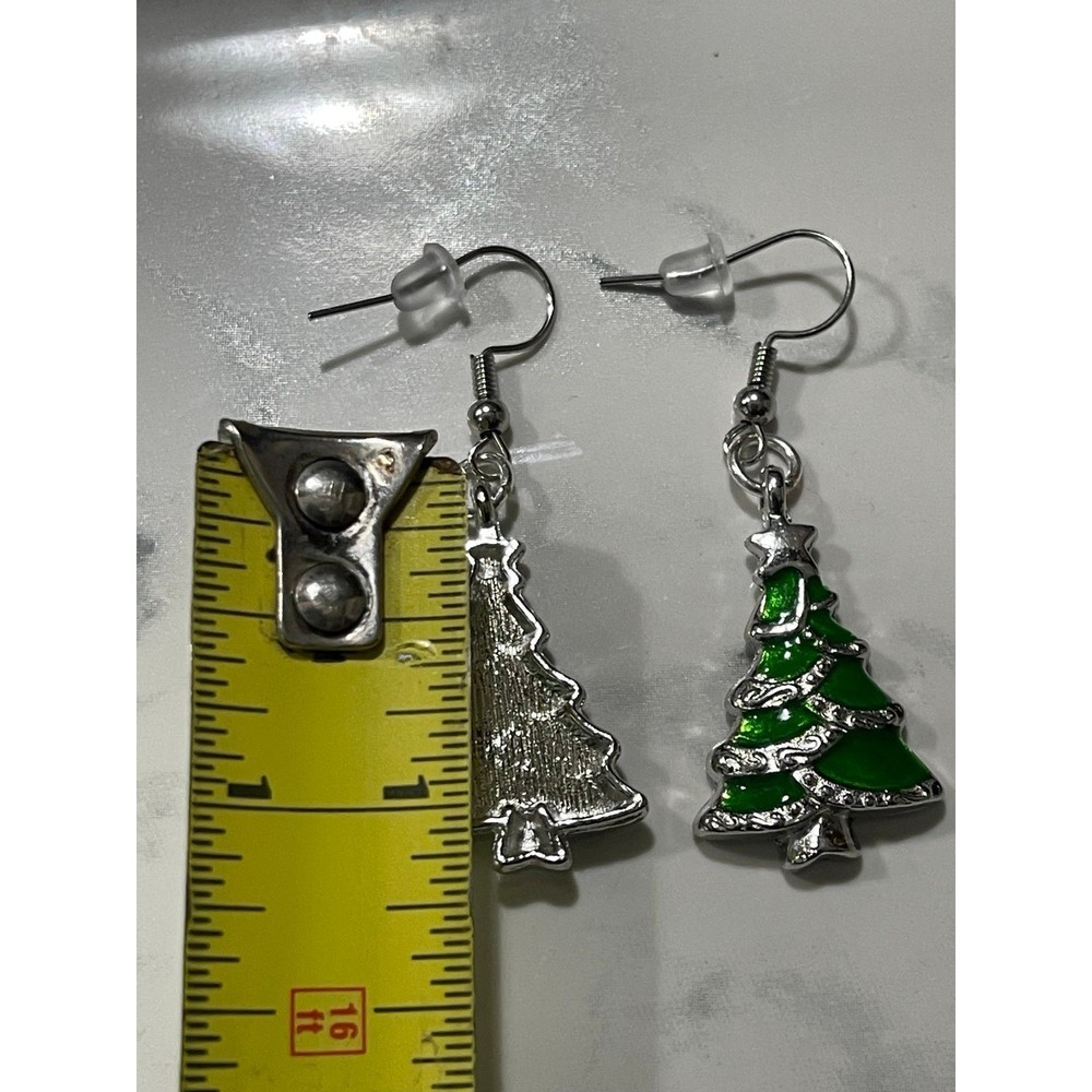 Handmade Christmas Tree Earrings New