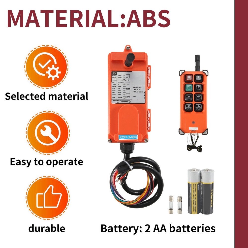 -E1B AC 220V Industrial Remote Control is Suitable for Crane Control5412