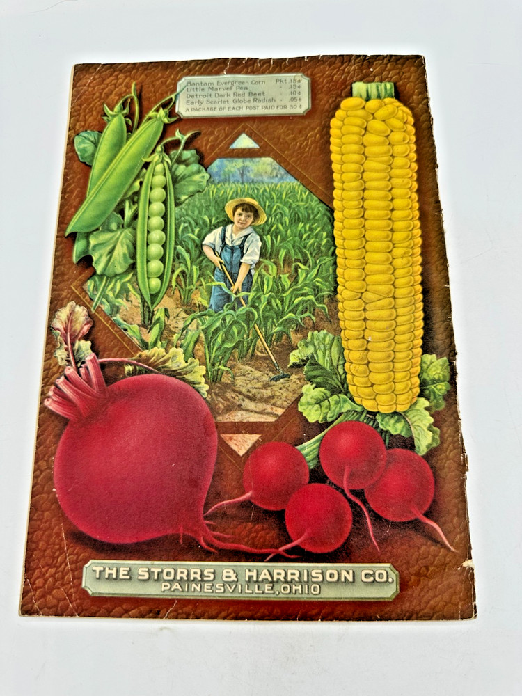 The Storrs Harrison Seed Catalog 1919
