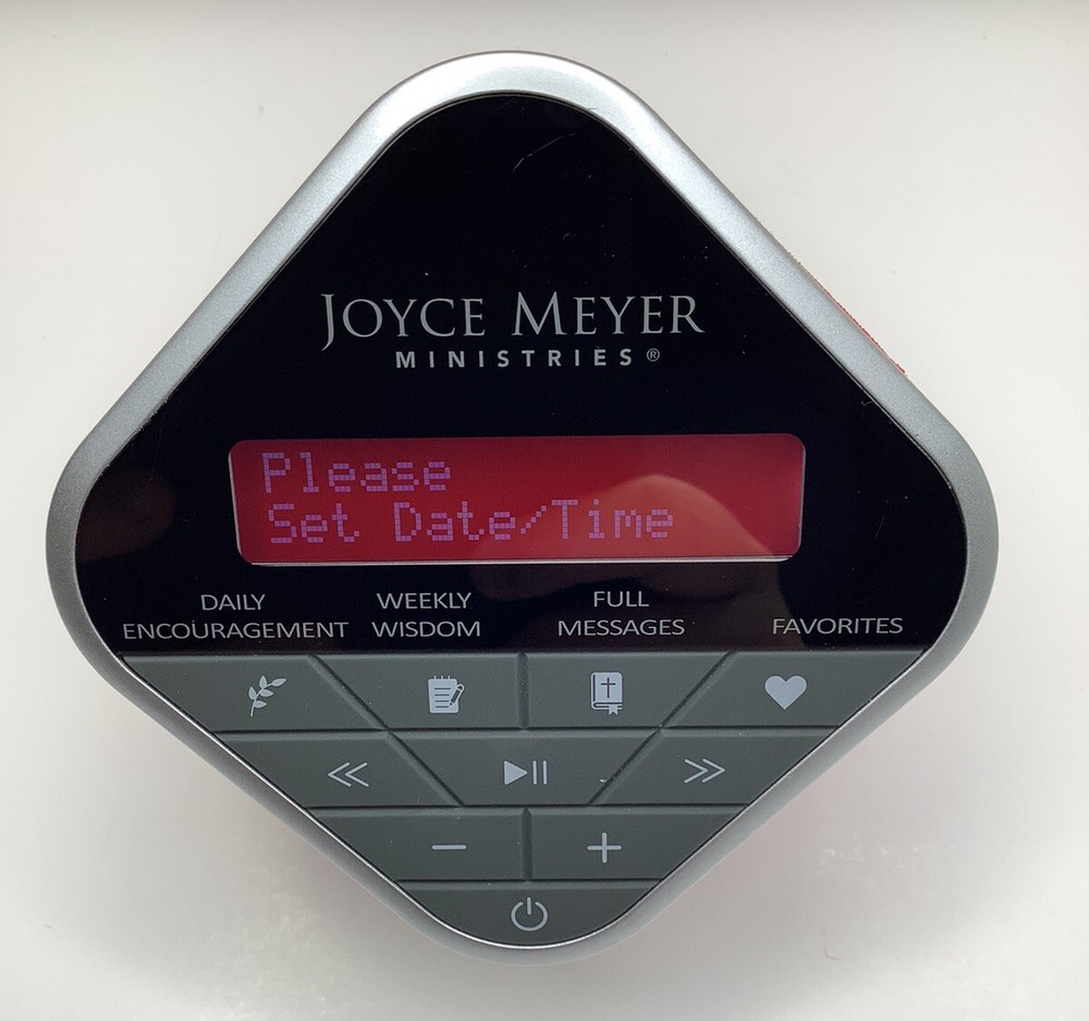 Joyce Meyer Ministries Daily Encouragement Audio Cube Smart Speaker Tested