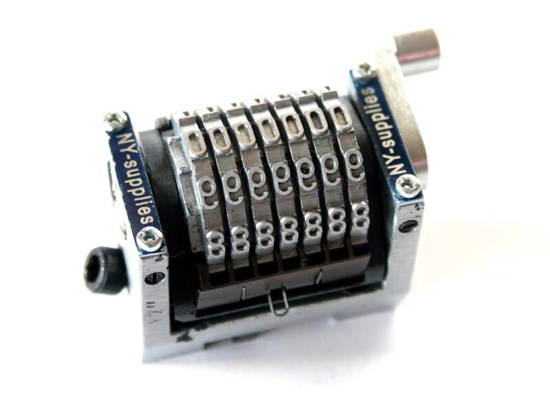 AB Dick Printing Press, Mona Rotary Straight Numbering Machine, FORWARD ROTATION