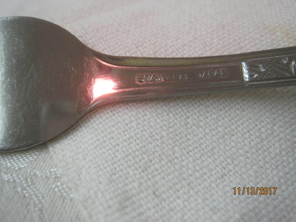 Japan Stanley Roberts stainless Dinner Fork Bayberry #217