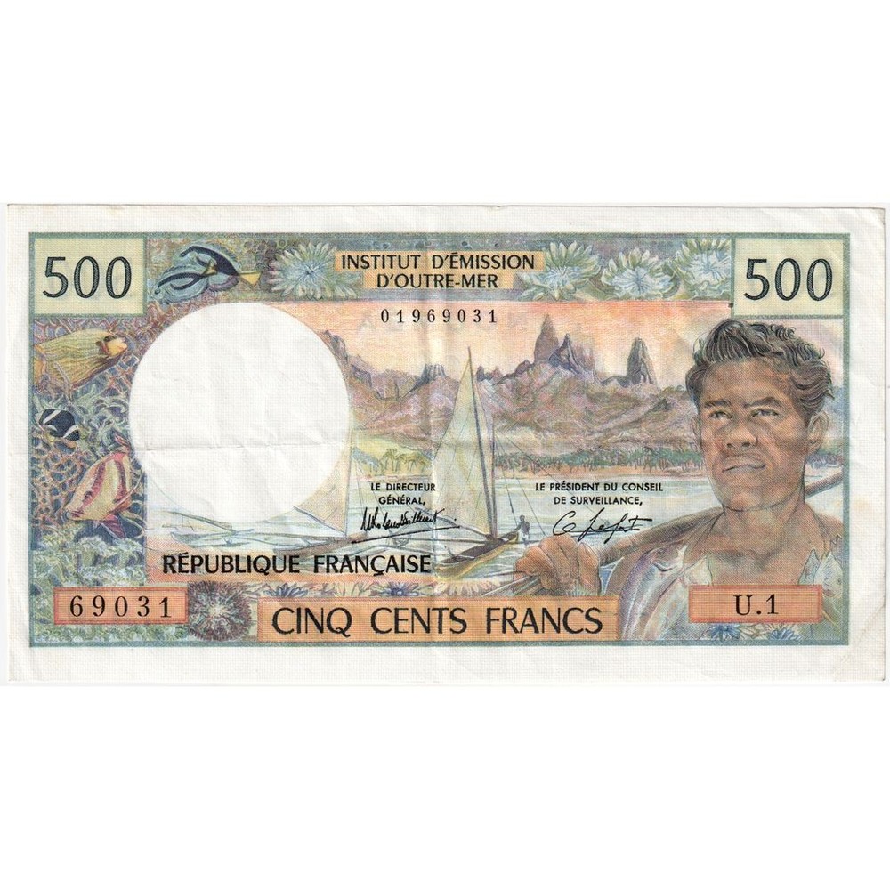 [#233209] New Caledonia, 500 Francs, EF
