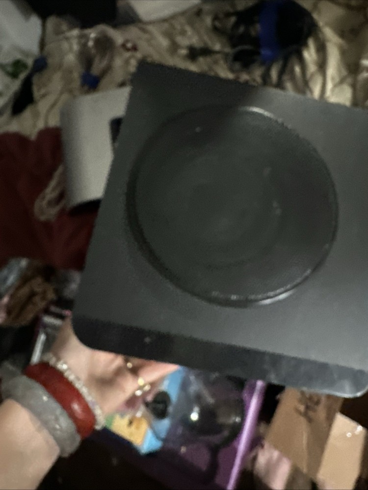 iHome iH52W Speaker System Replacement Subwoofer Speakers Rare 1.A2 Black Silver