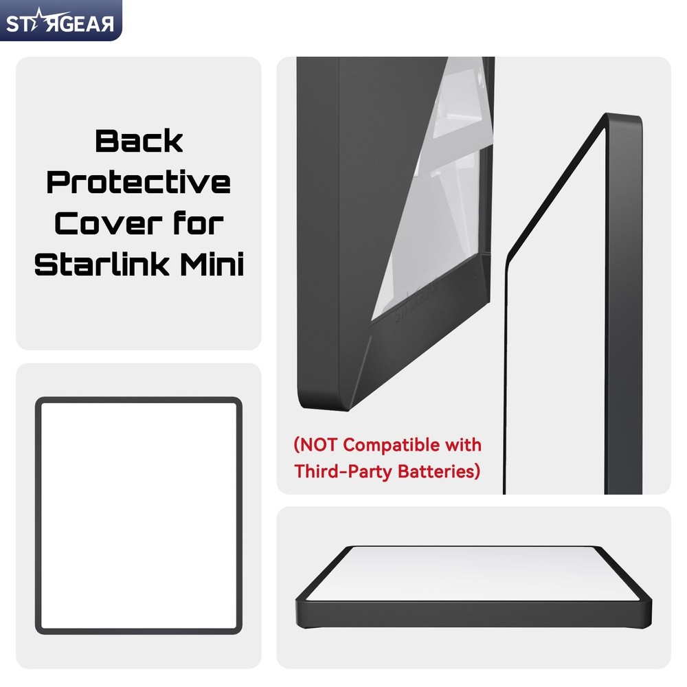 Stargear Starlink Mini Case, Mini Protective Cover Liquid Silicone Case for S...