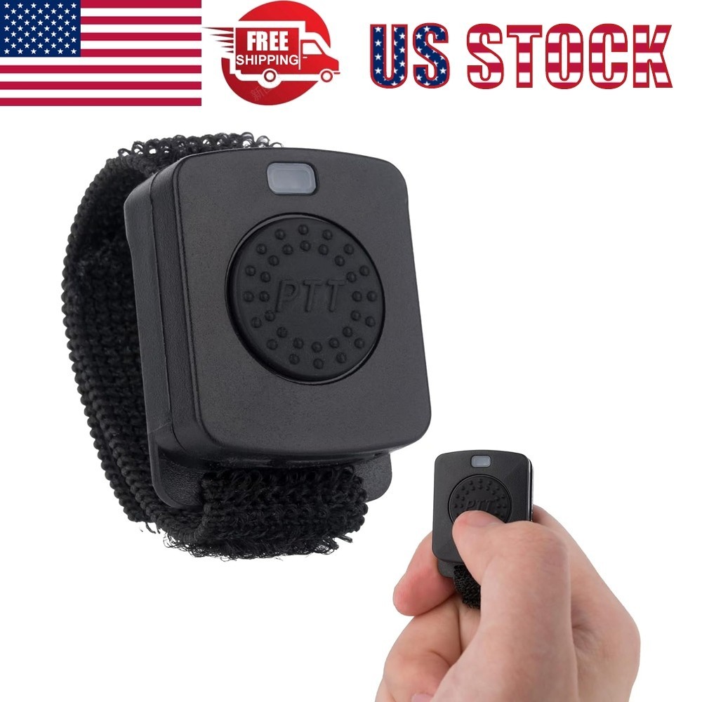Bluetooth PTT Switch Zello Wireless PTT Button for iOS & Android Walkie talkies