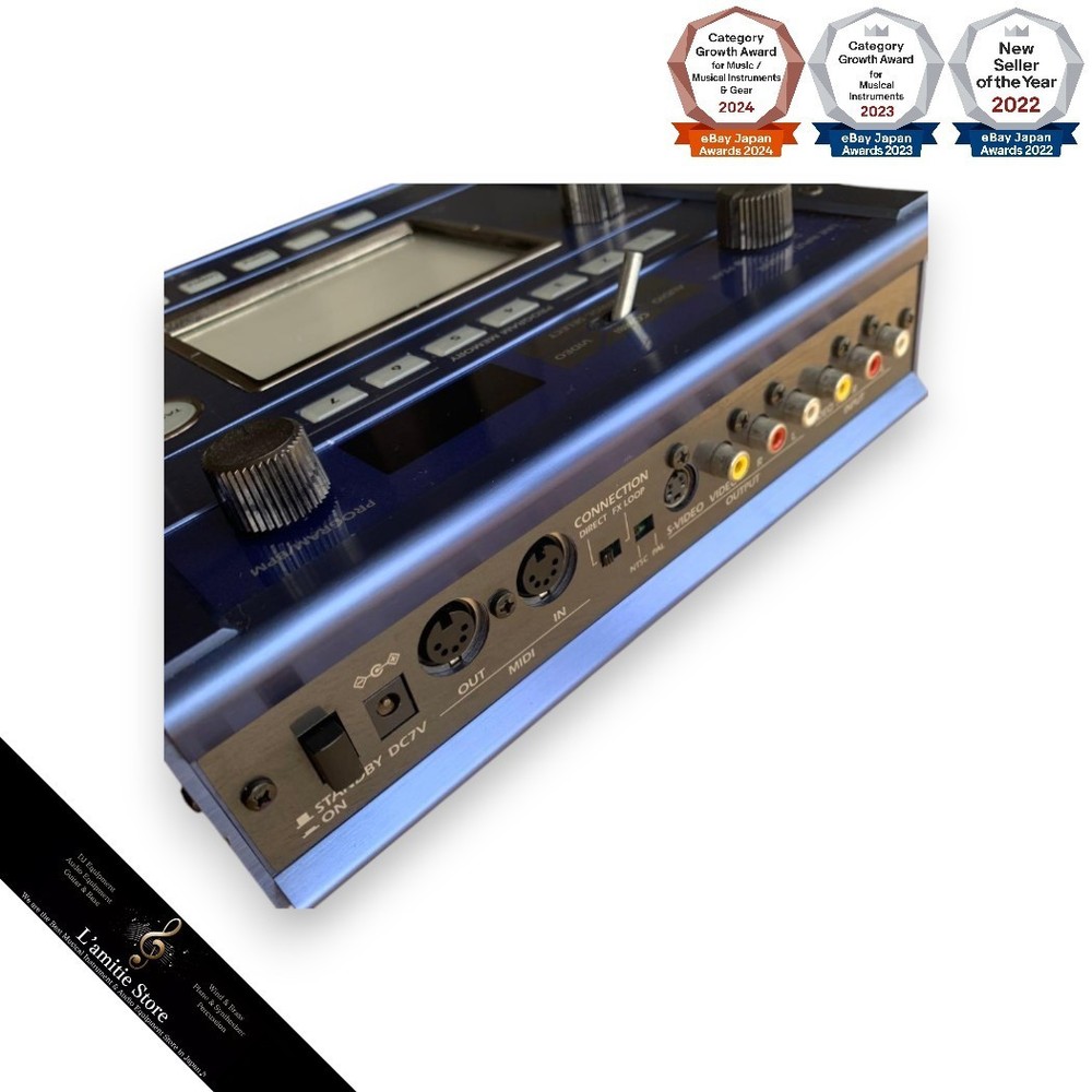 Korg Kaoss Pad Entrancer KPE1 Audio Video Processor Multi Effects Blue Sampler