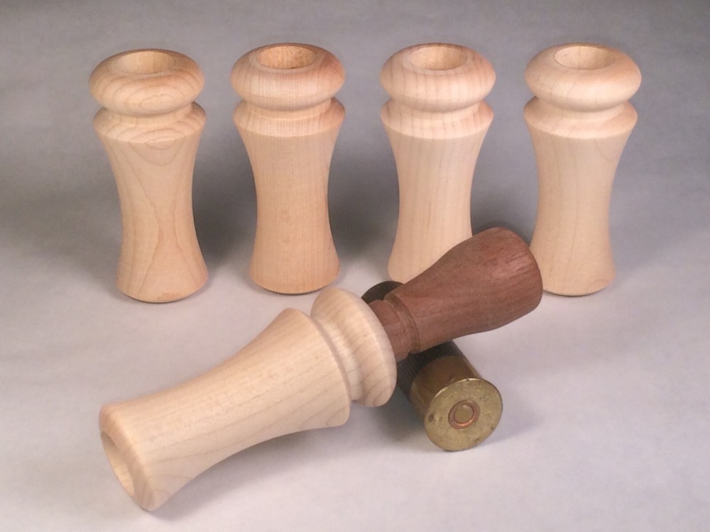Duck Call, TER2 Barrel Design, Fine Sanded To 220 Grit.