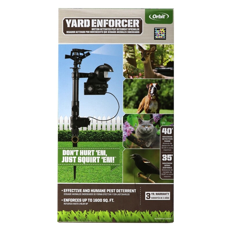 Orbit 62100 Enforcer Motion-Activated Sprinkler Sensor with Detection Modes