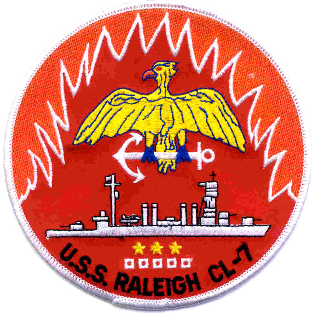 USS Raleigh CL-7 Patch