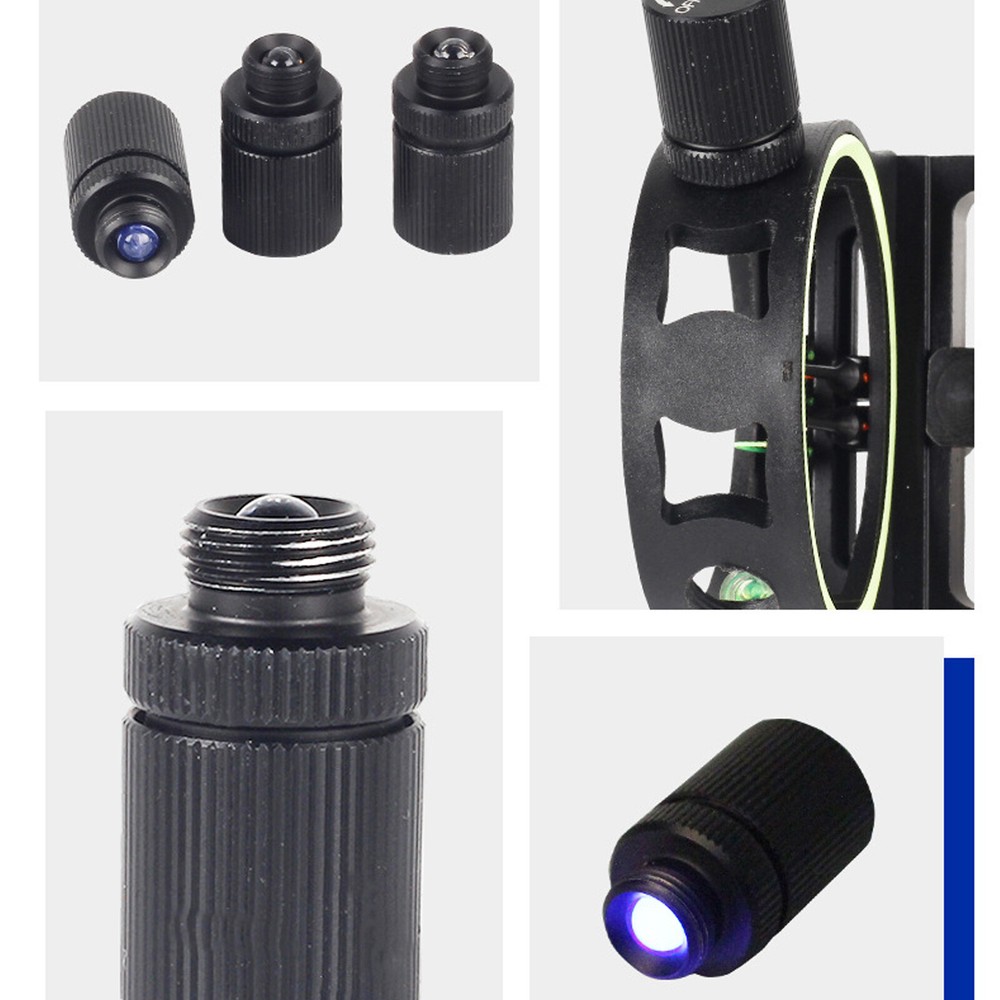 Compound Bow Sight Light Bowlight LED Continuous Adjustable 3/8-32 Thread Sqzk