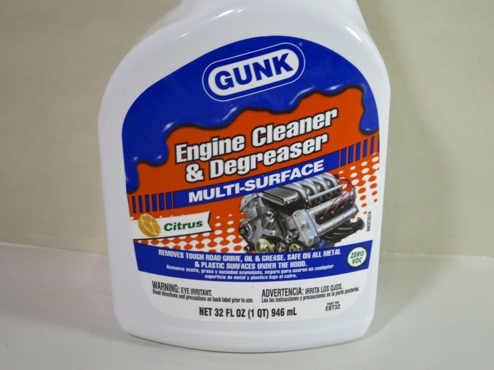 Gunk EBT32 32 oz. Engine Cleaner and Degreaser Spray Bottle