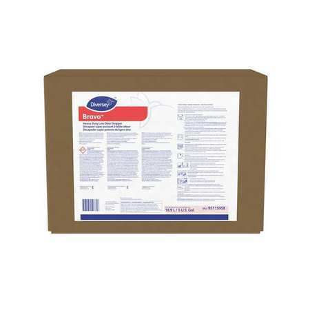 Diversey 95115958 Floor Stripper, Box, 5 Gal, Concentrated