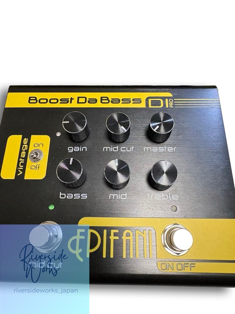 Epifani Boost DaBass DI PRO Preamp
