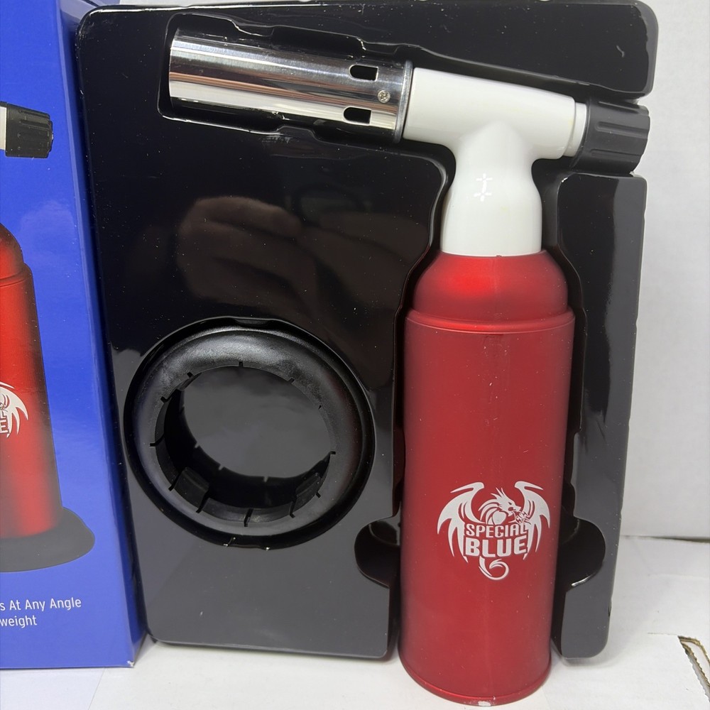 Special Blue Monster Pro Single Flame Torch – Red MS102R