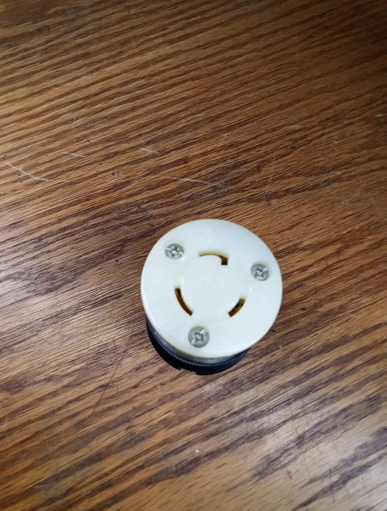 Hubbell HBL2313 20A. 125V. Turn & Pull Receptacle