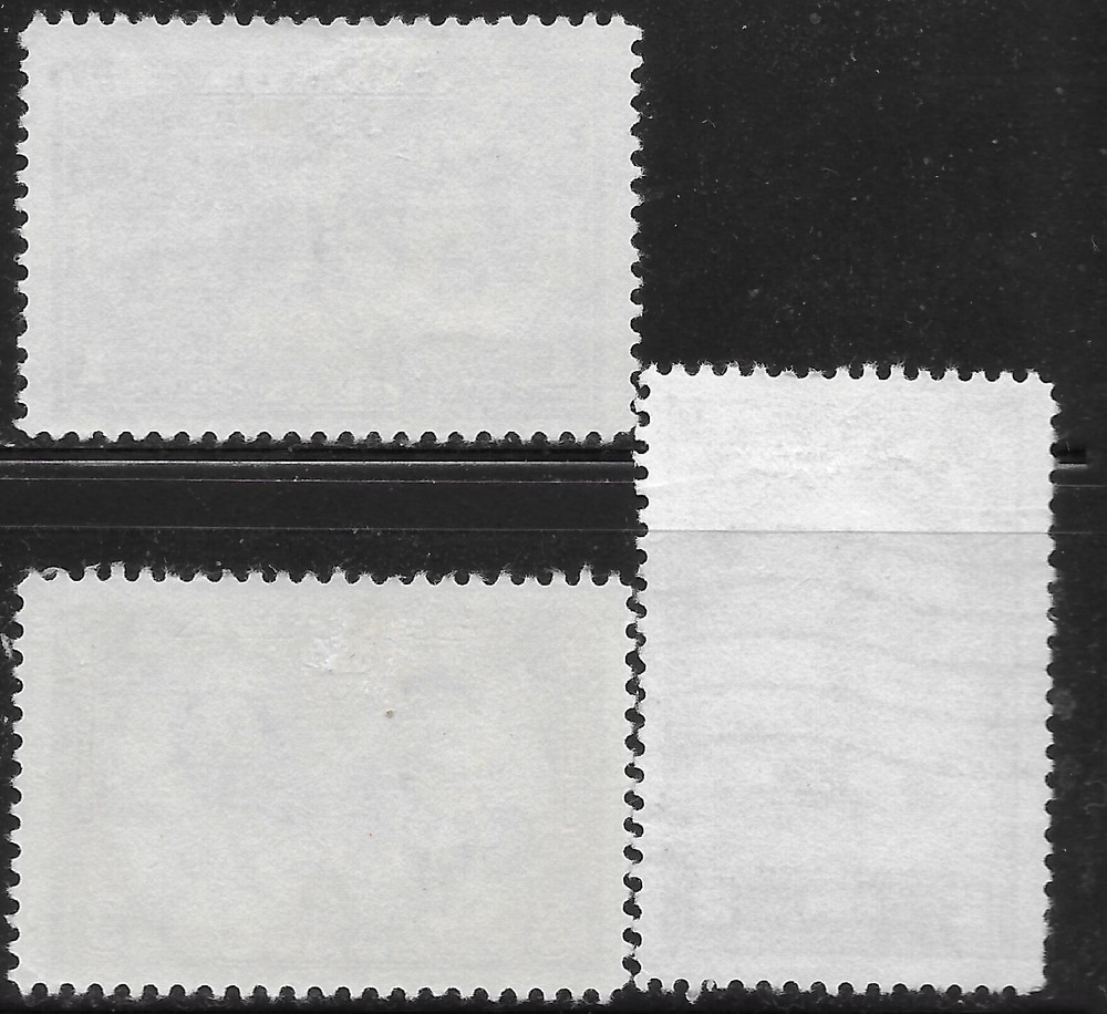 1938 CANADA Set Sc#246-248 used & MNG VF
