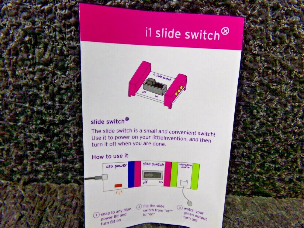 littleBits 650-0001 Slide Switch Input Module