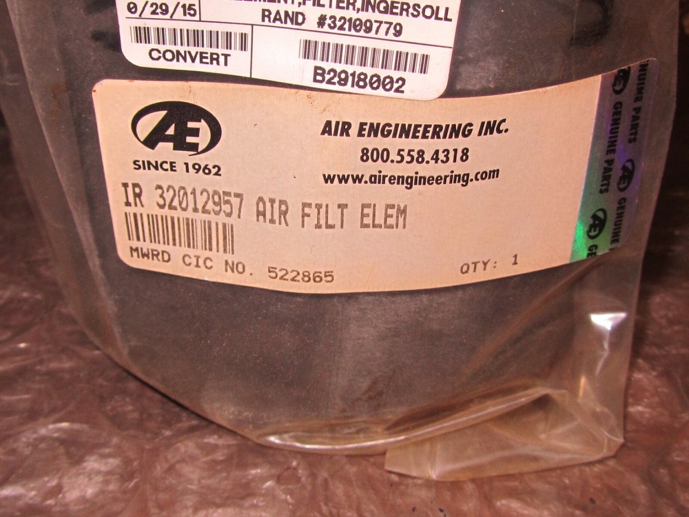 32012957 AIR ENGINEERING POLYESTER FILTER W/ PRE WRAP