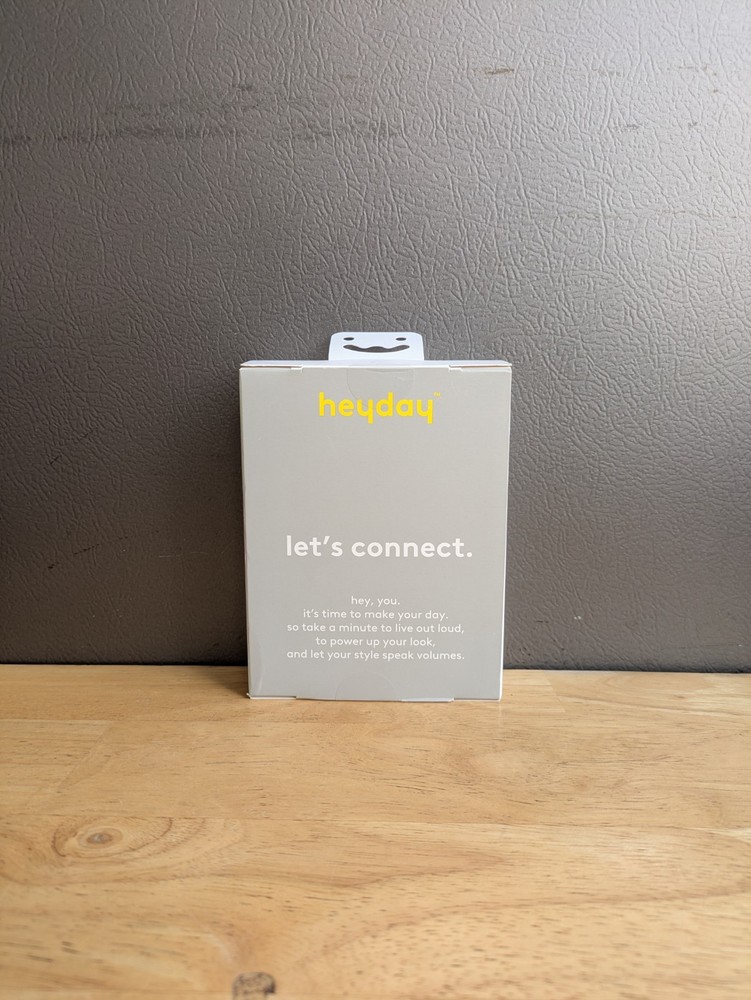 Heyday Compact Wireless Mouse Bluetooth 5.1 Purple Scroll Wheel USB Receiver