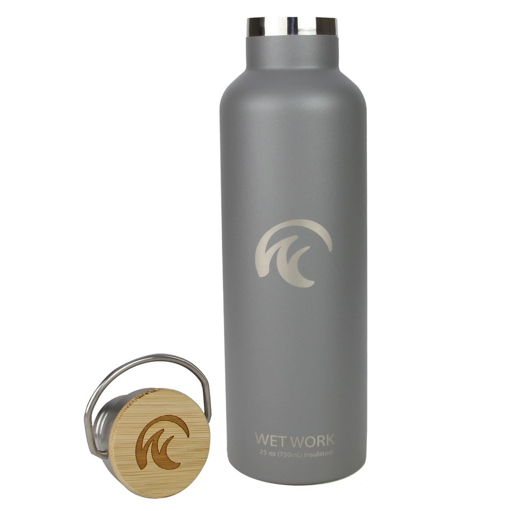 Wet Work Forever Cold Water Bottle (750ml)- Graphite