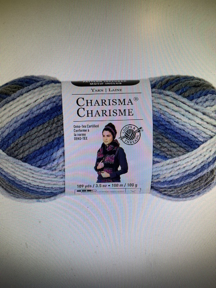 Charisma Yarn by Loops & Threads -- Cornflower -- NIP