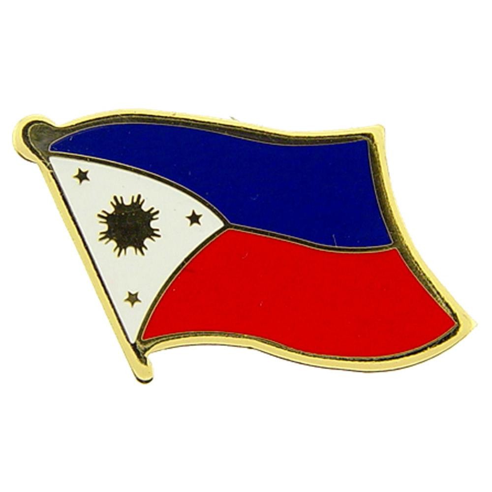 Philippines Flag Pin 1"