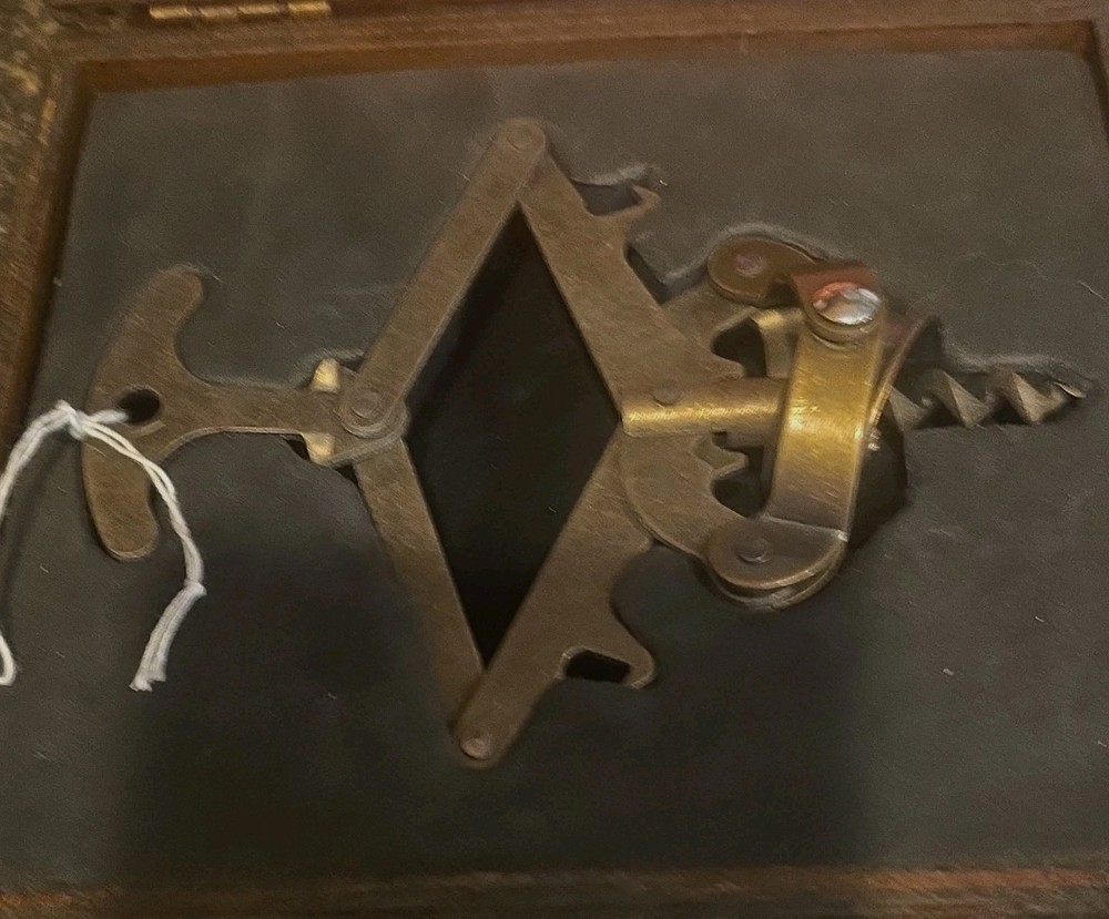 True Fabrications Hinged Wonder Bronze Metal Corkscrew and Box