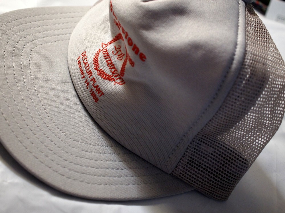Firestone Decator Plant 25th Anniversary Baseball Cap - Vintage Memorabilia