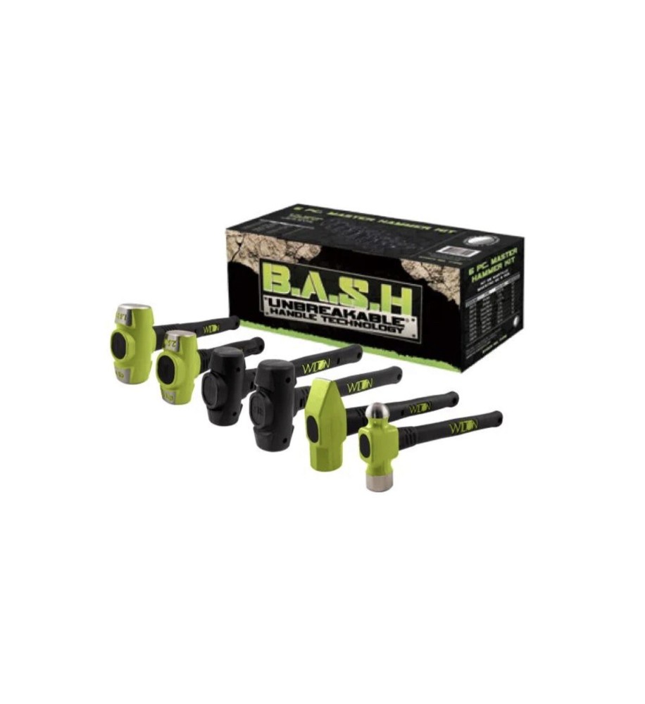 Wilton B.A.S.H 6-Piece Master Hammer Set