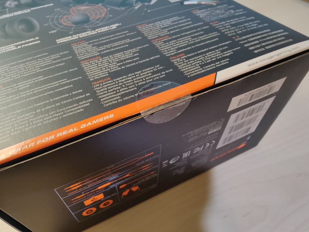 NEW * Gaming Headset COUGAR VM410 * SEALED