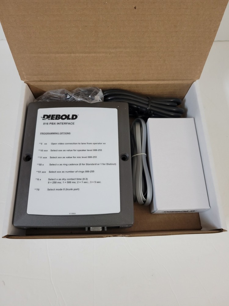 Diebold 816 PBX Interface Kit