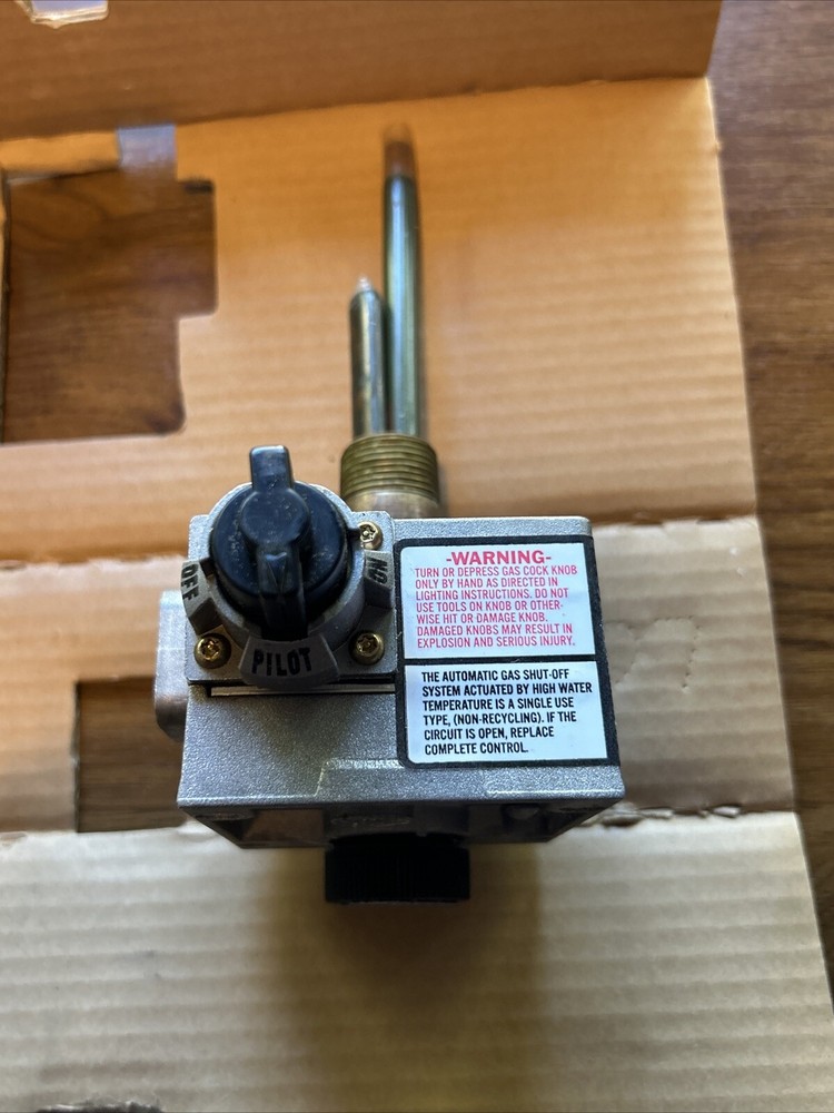 New White-Rodgers 37C63U-114 Water Heater Gas Valve / Thermostat