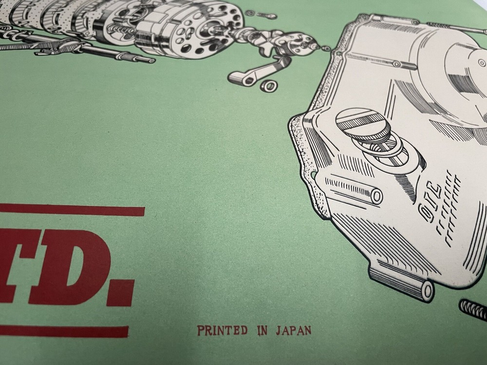 1960s Honda Exploded Motors 6pc Set